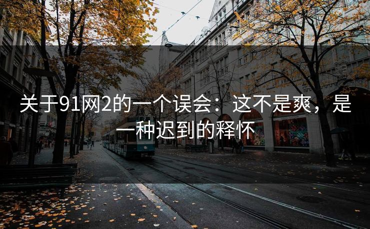 关于91网2的一个误会：这不是爽，是一种迟到的释怀